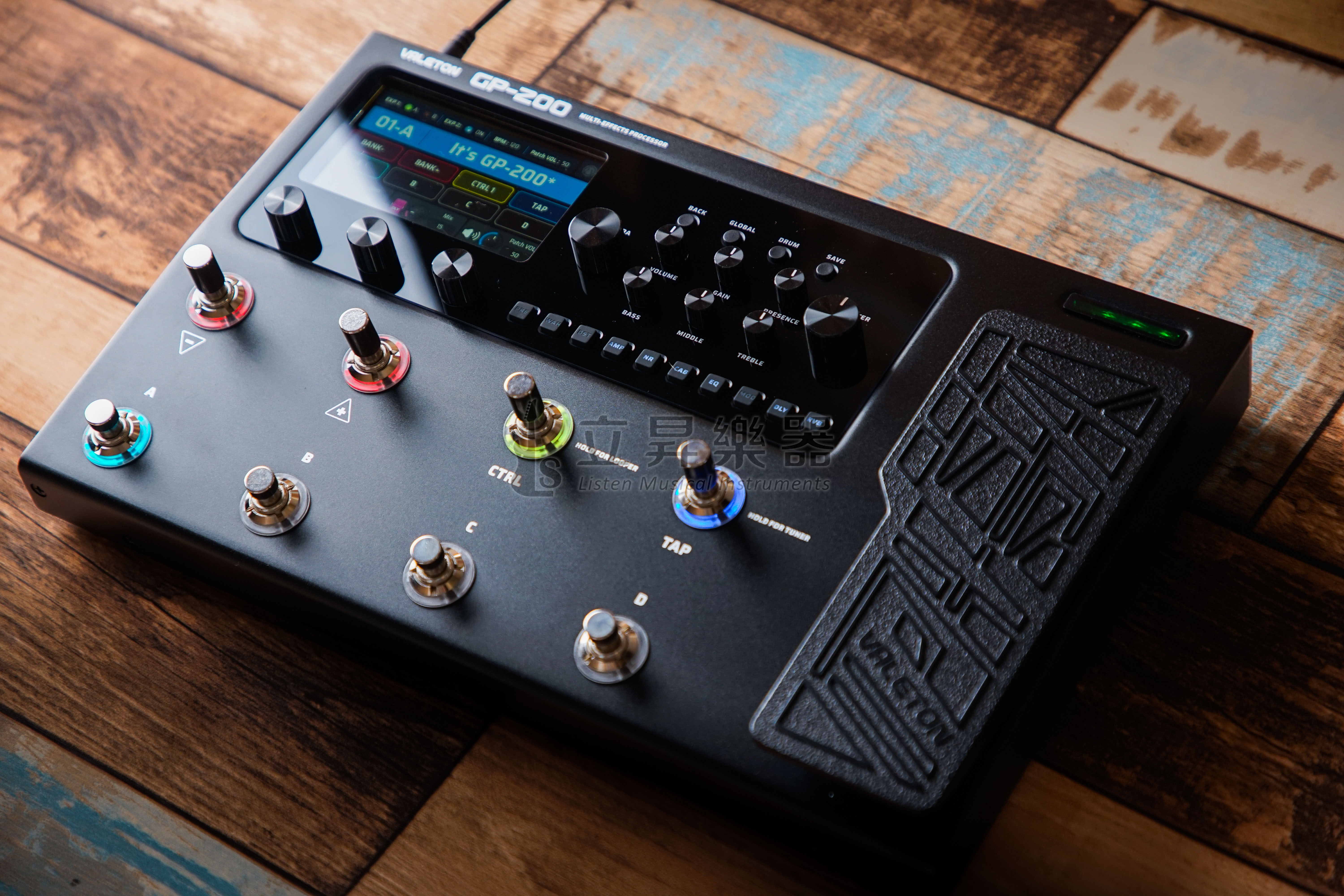 Valeton GP-200 電吉他綜合效果器 吉他效果器 綜效