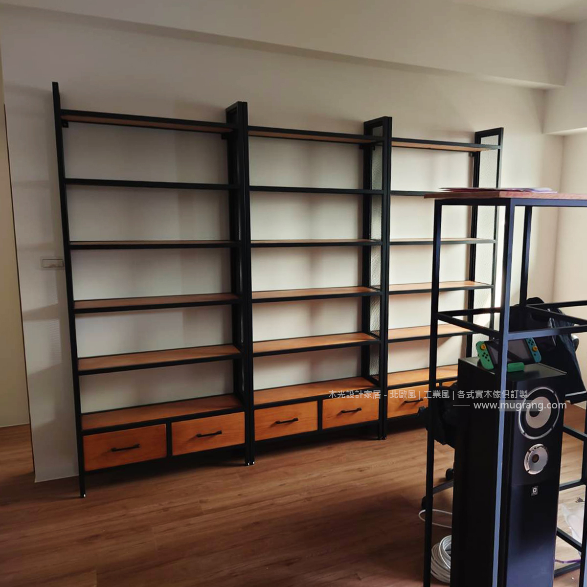 LOFT工業風抽屜多層展示架|可訂製