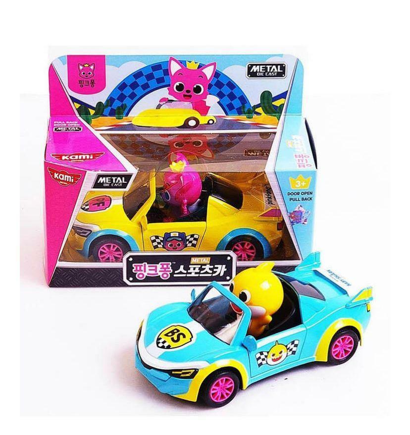 Pinkfong x Baby Shark 回力玩具跑車