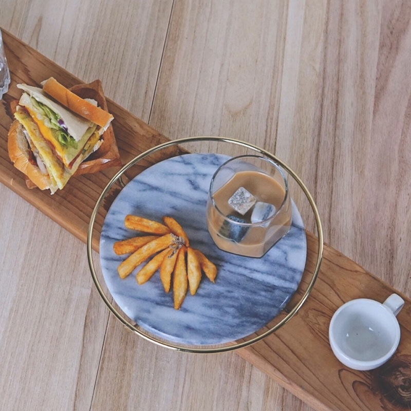 台灣 奇鈺家居｜輕奢點心圓盤