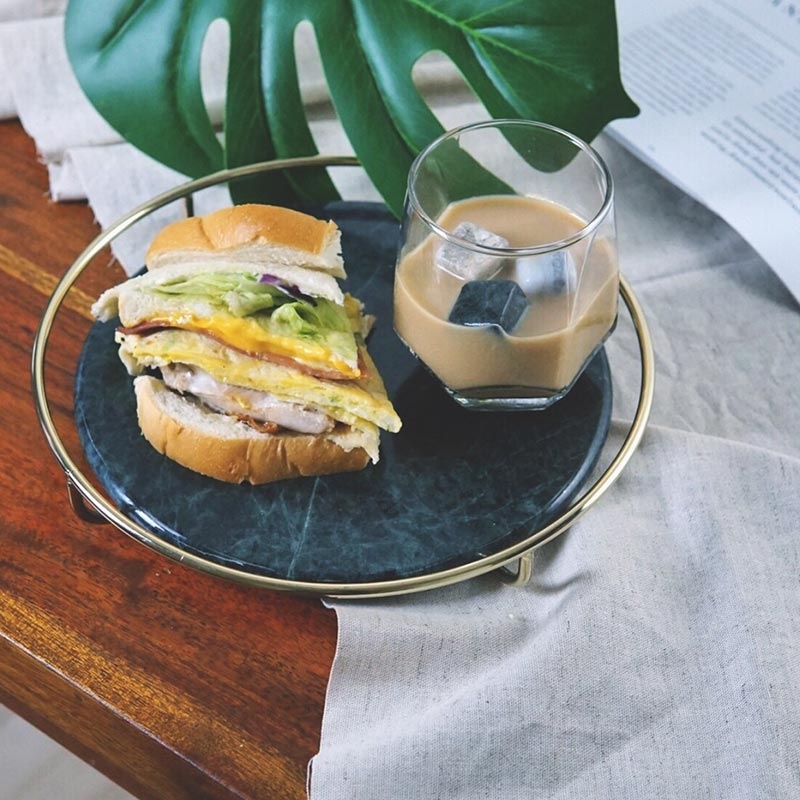 台灣 奇鈺家居｜輕奢點心圓盤