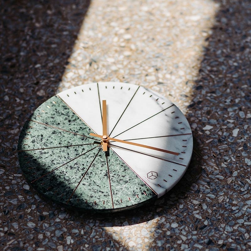 台灣 奇鈺家居｜一片 大理時鐘