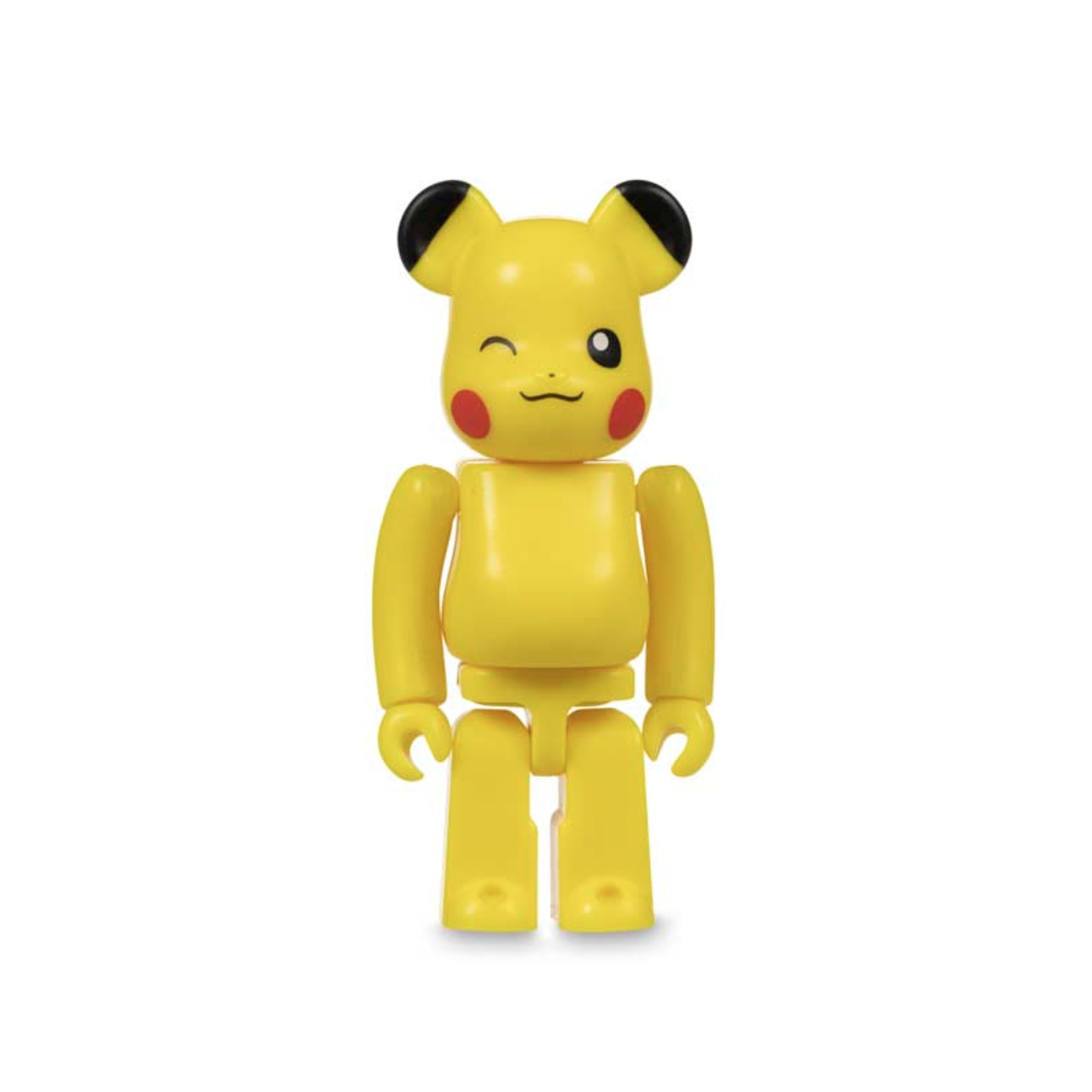 BE@RBRICK X POKEMON CENTER  PIKACHU 100% 眨眼皮卡丘