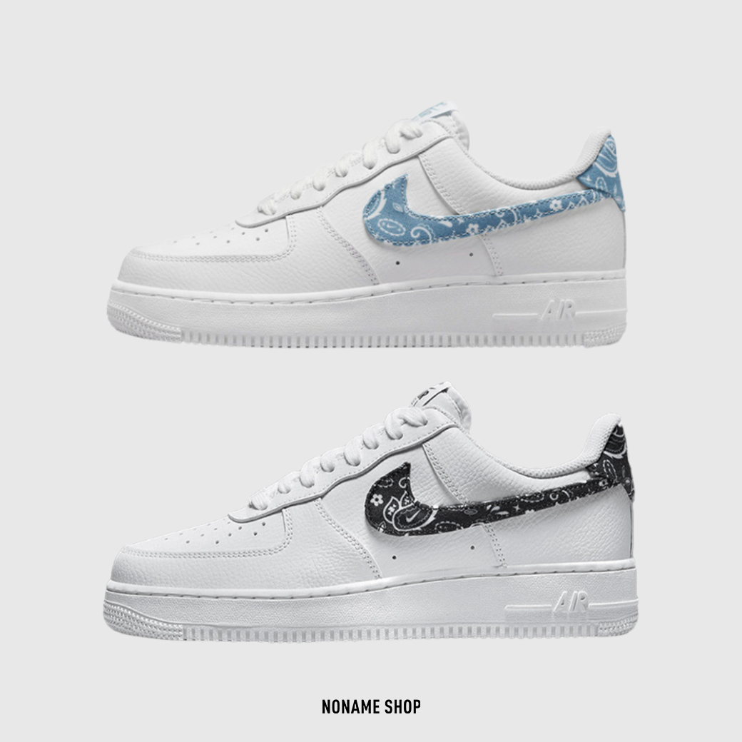 NIKE AIR FORCE 1 " BLACK PAISLEY " 變形蟲 兩色 (女款)