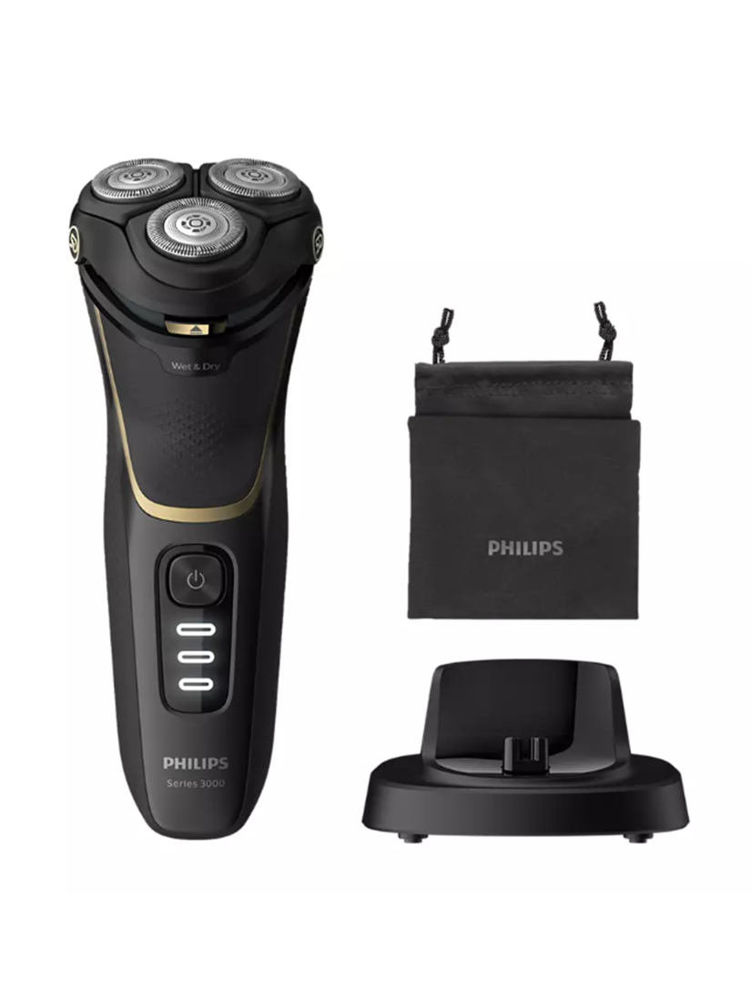 【已售完】飛利浦 PHILIPS 三刀頭可水洗乾濕兩用電動刮鬍刀 S3333