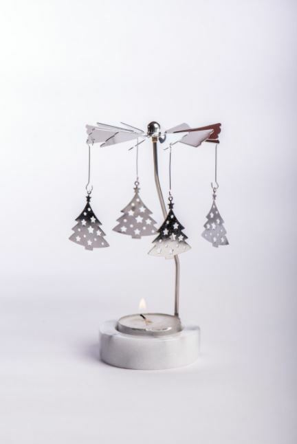 台灣 奇鈺家居｜大理石旋轉燭台