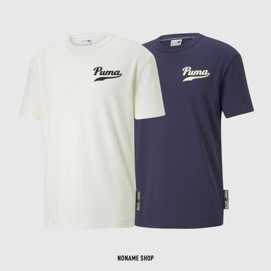 PUMA Team 瘦子 經典LOGO 短T 兩色