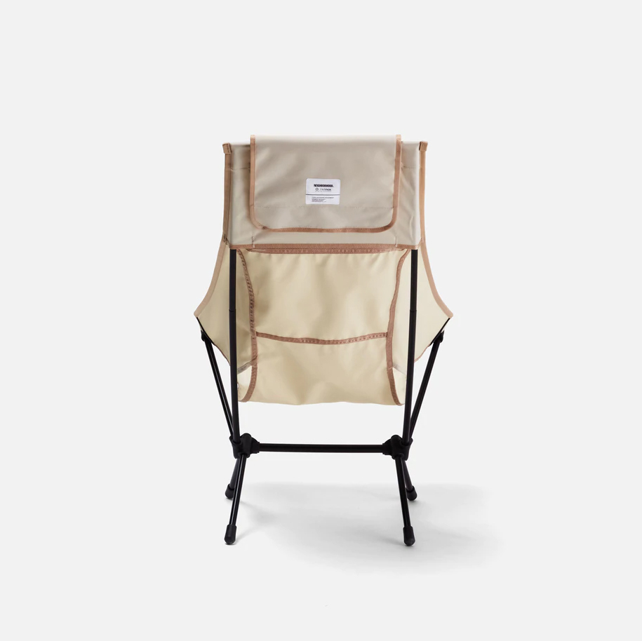 NEIGHBORHOOD X HELINOX HX / E-CHAIR TWO SS22 高背露營椅米色-2
