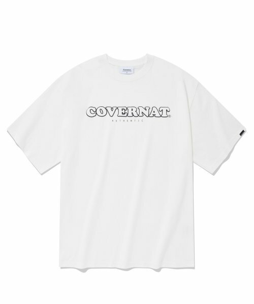COVERNAT Cooper logo T恤 短袖 白色