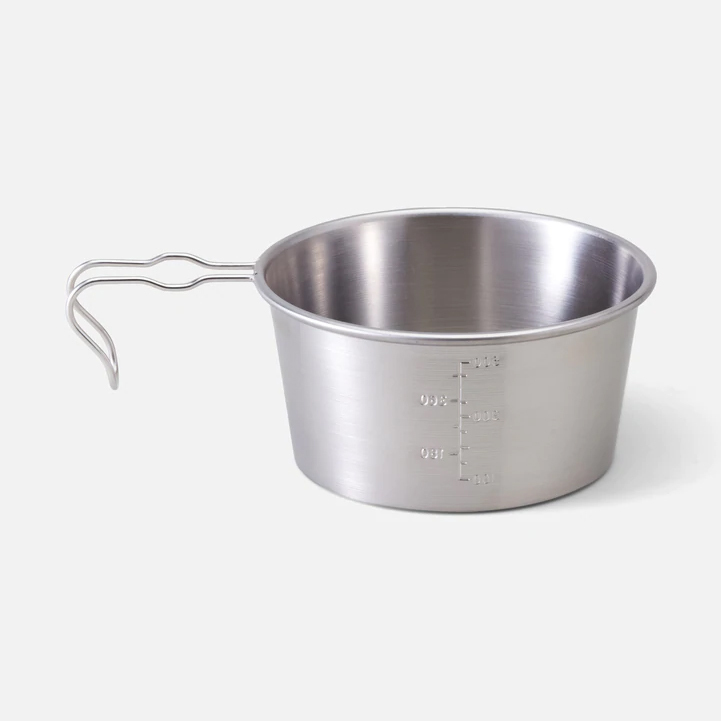 -(C018)-NEIGHBORHOOD ORIGINAL SIERRA CUP STAINLESS STEEL 不鏽鋼 雪拉杯 露營杯 調理杯-221BMNH-480ML (AC01)/600ML (AC02)