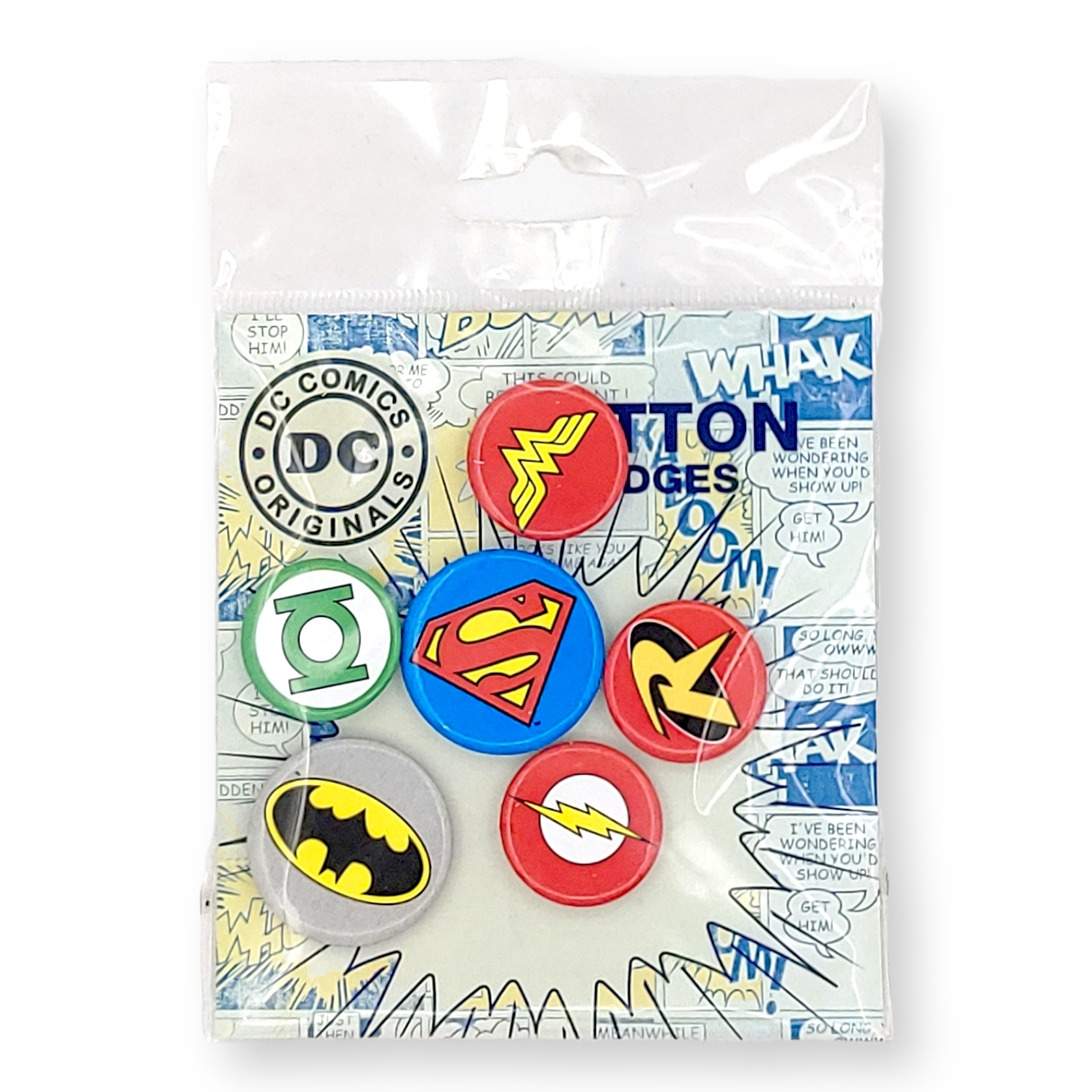 正義聯盟襟章套裝