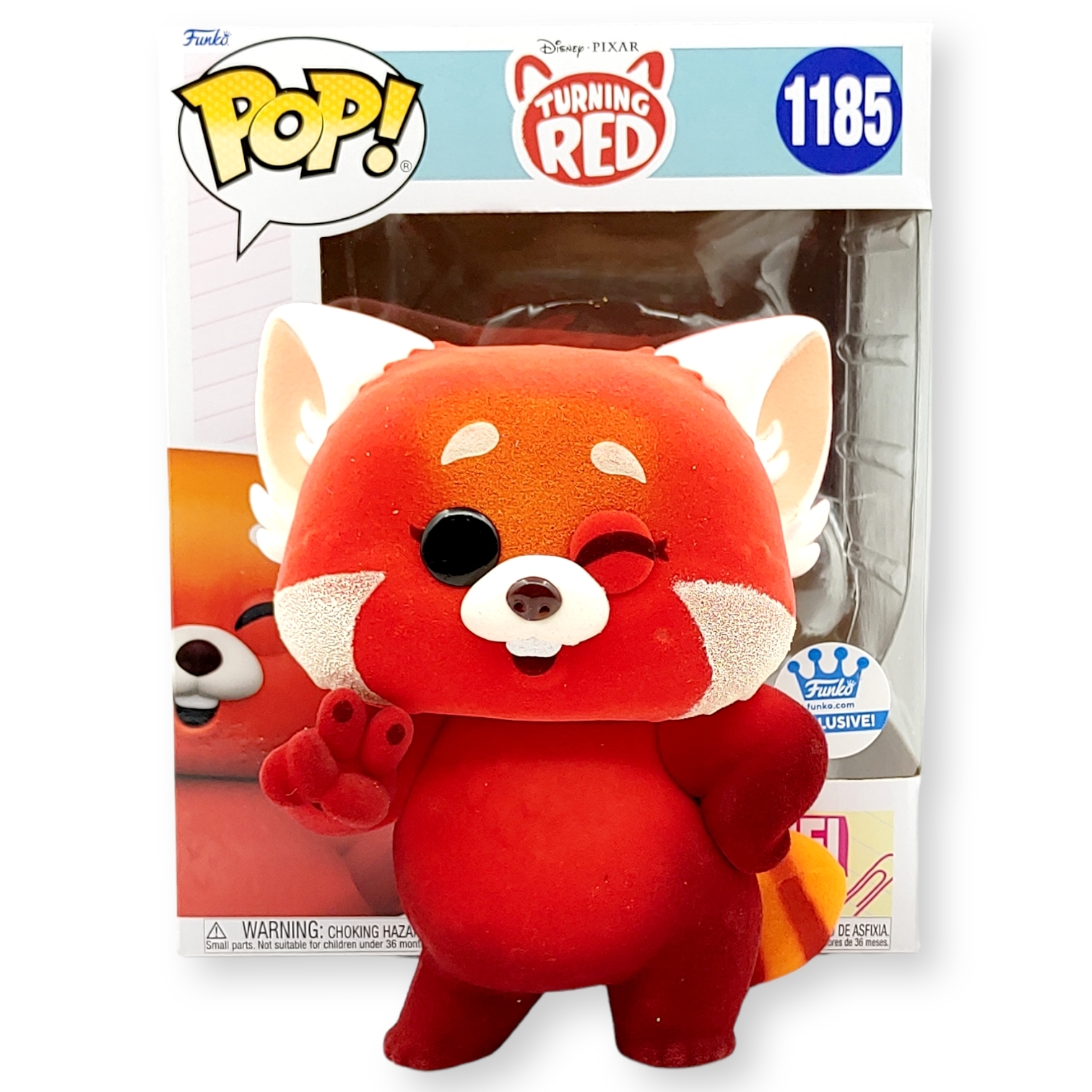 FUNKO POP <熊抱青春記>6吋小熊貓(毛版)-No.1185