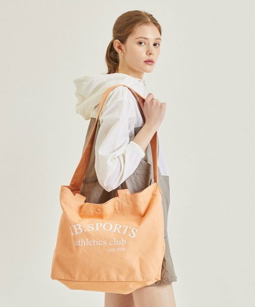 NEW BALANCE Sports Athletics Club 珊瑚橘  托特側背包 NBGCCAA702_61