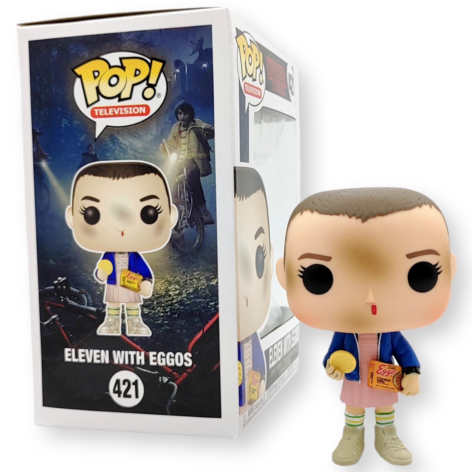 FUNKO POP<怪奇物語>ELEVEN(格仔餅)-NO.421