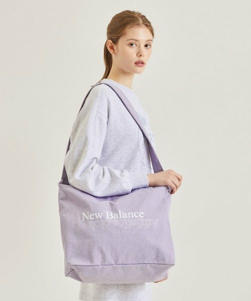 NEW BALANCE Sports Athletics Club 薰衣紫 托特 側背包 NBGCCAA702_75
