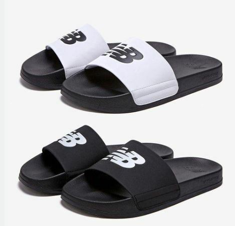 NEW BALANCE 基本款 軟大底 拖鞋 黑白 NBRJCS103B_19/NBRJCS103W_10