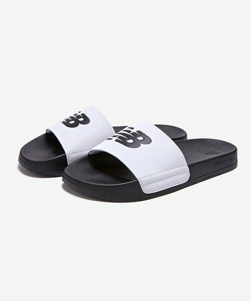 NEW BALANCE 基本款 軟大底 拖鞋 黑白 NBRJCS103B_19/NBRJCS103W_10