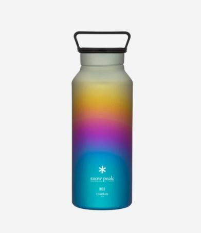Snow Peak Aurora Bottle 800 Rainbow 彩虹鈦瓶 TW-800-RA