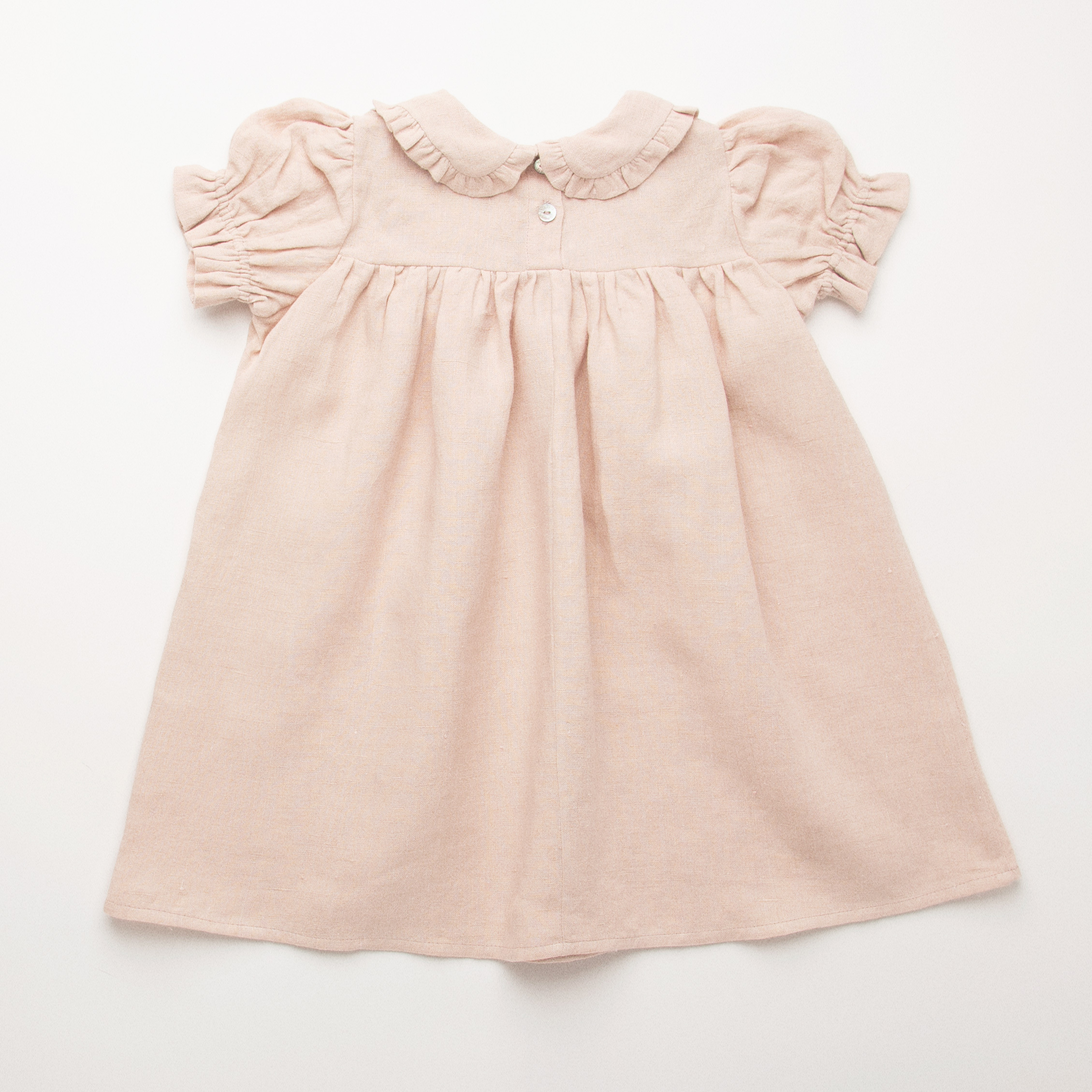 NELLIE QUATS - Marbles Dress（Blush Linen）