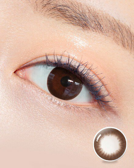 [散光] OLENS Hera  6 Month Choco半年抛棄散光彩妝隱形眼鏡｜每樽1片