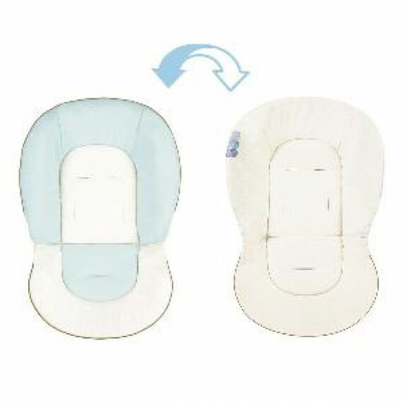 Combi 雙面替換餐椅套 藍色