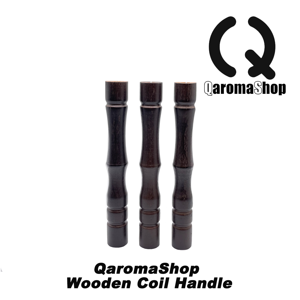 馬來西亞QaromaShop Wooden Coil Handle 木頭線圈手把