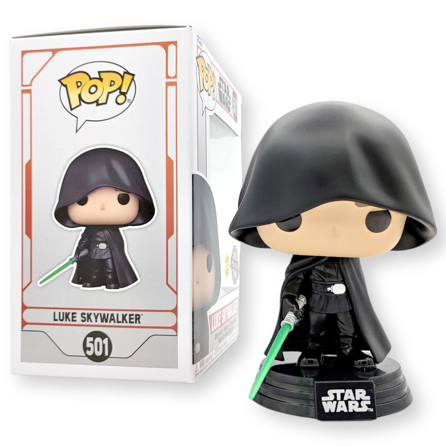 FUNKO POP<<星球大戰StarWars>>盧克.天行者(頭笠)(夜光版)-NO.501
