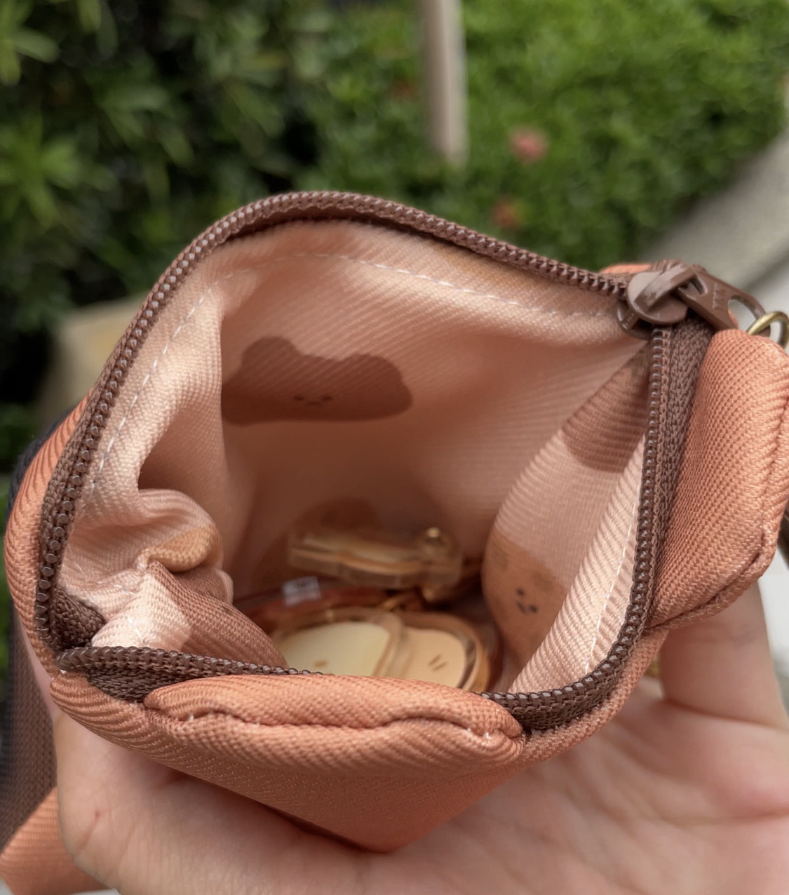 【慢慢挑 x annnbrownie布朗尼｜票卡夾零錢包】 麵包熊