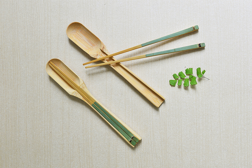 台灣 DOT DESIGN｜保青竹餐具組-湯筷組合
