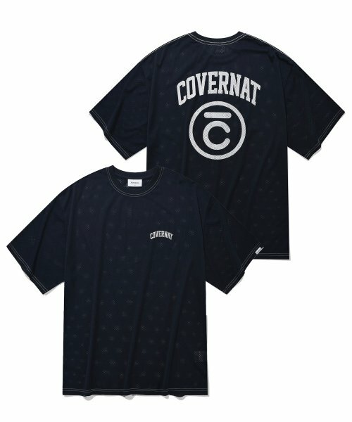 COVERNAT  網眼 短袖 海軍藍