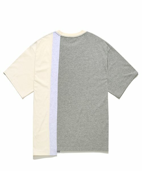 COVERNAT  鬥牛犬混色鏤空 短袖 灰色