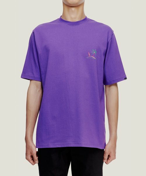 COVERNAT 衝浪者 短袖 紫色