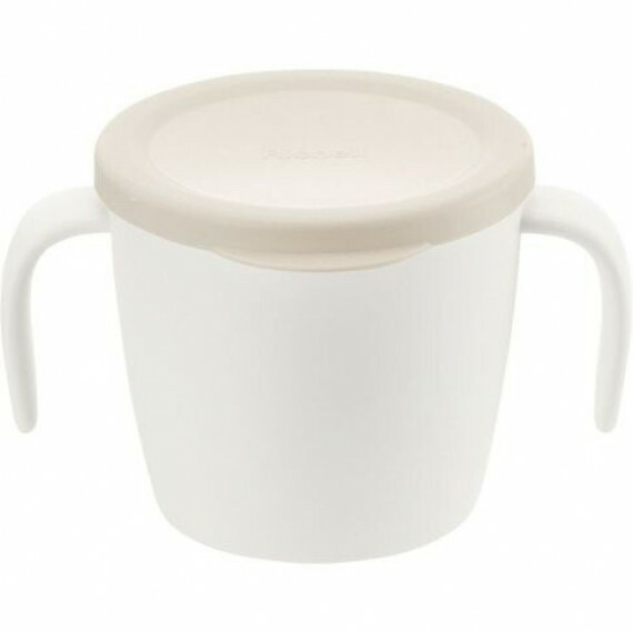 日本直送 Richell雙層可拆式不鏽鋼 雙耳 杯(附蓋)_米_260ml