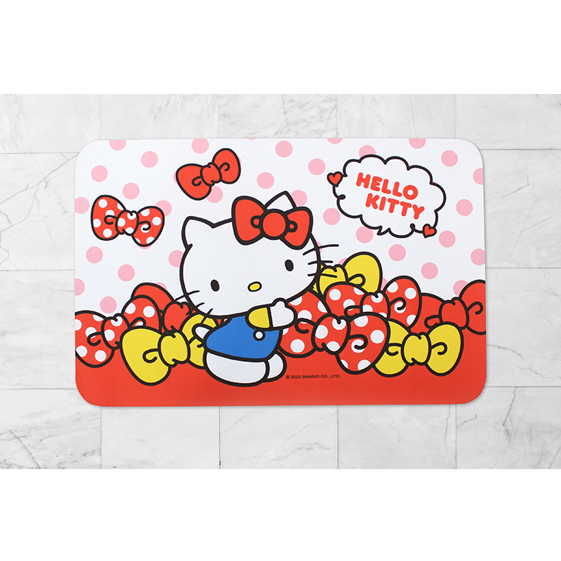 三麗鷗吸水軟地墊-HELLO KITTY(3款).雙子星.美樂蒂