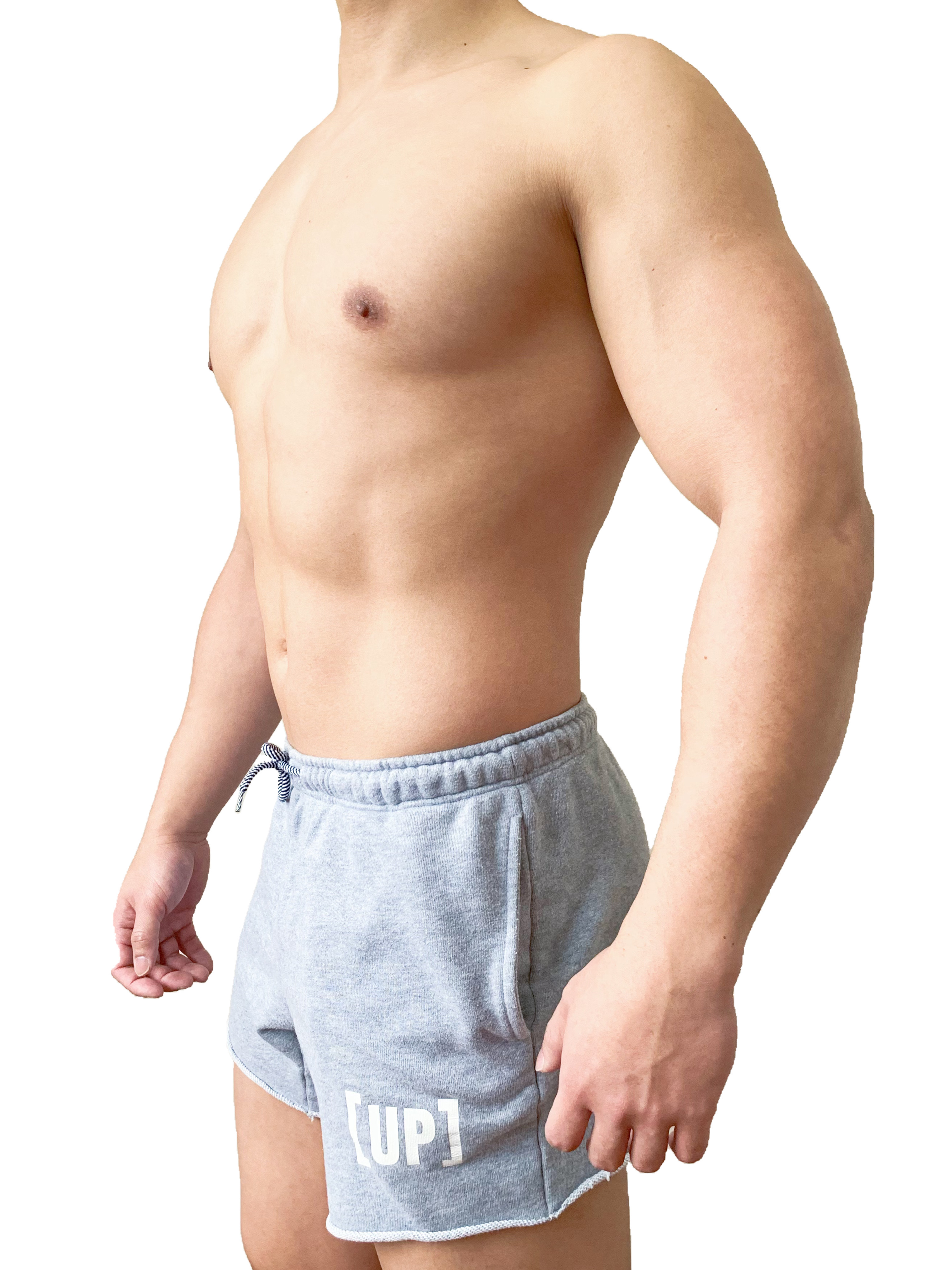 Cotton UP 全棉短褲 灰