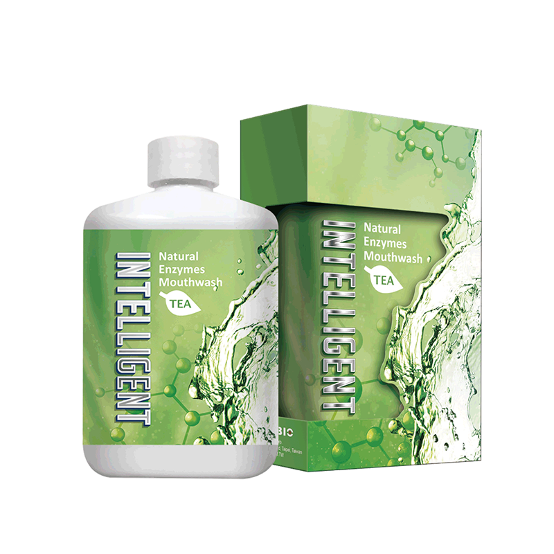INTELLIGENT 因特力淨酵素漱口水 300c.c.【清新茶香】
