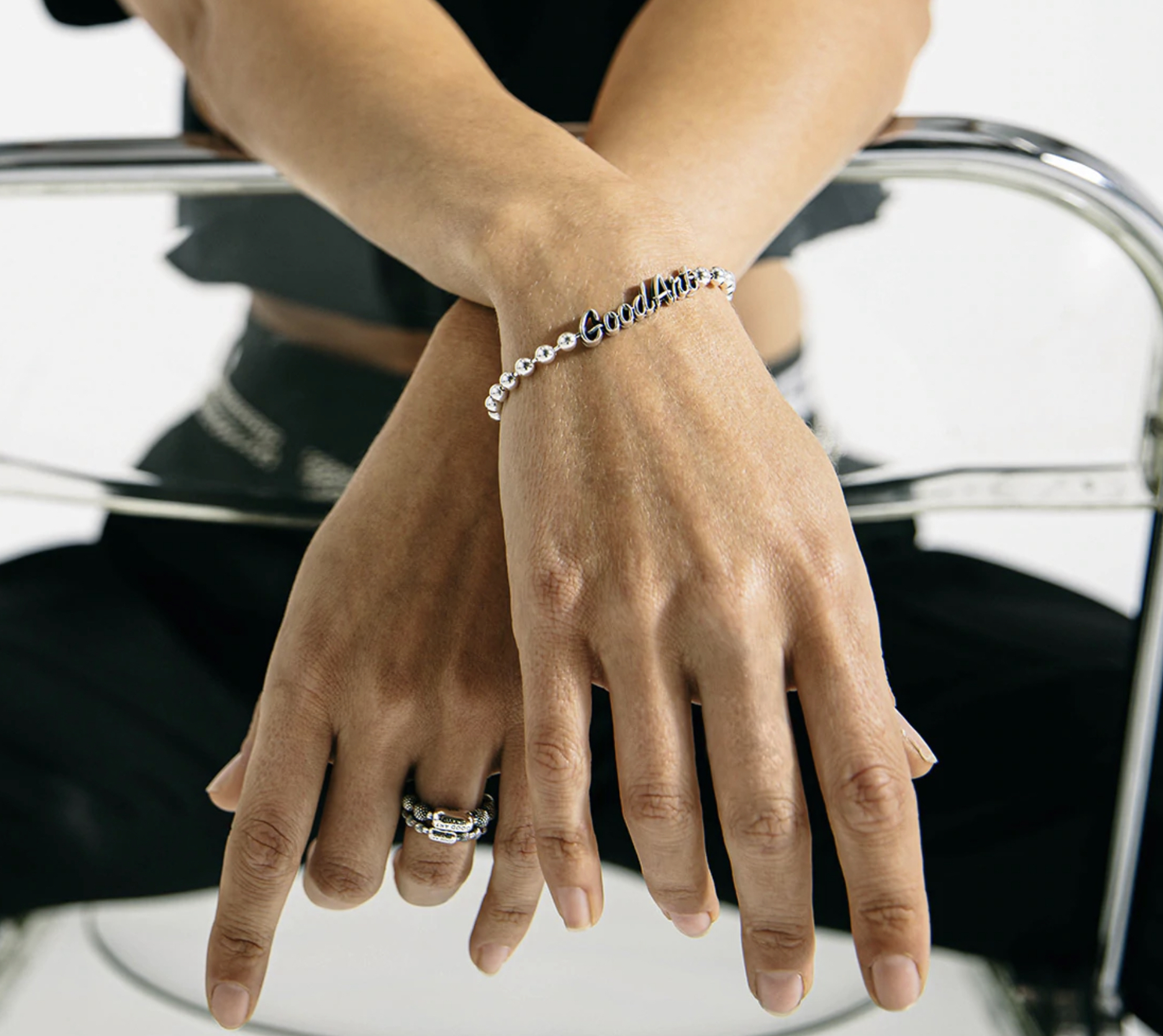 POP LOCK BALL CHAIN BRACELET Goodart ID