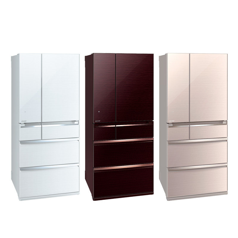 【結帳現折】三菱 705L 六門變頻電冰箱 (水晶杏/水晶棕/水晶白/水晶黑) MR-WX71C