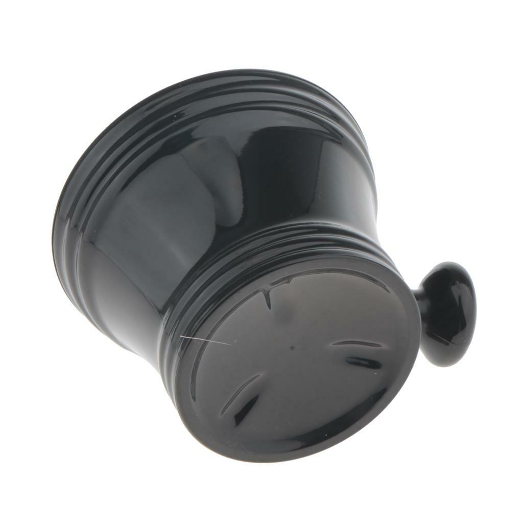 黑色刮鬍碗 Black Plastic Shaving Bowl