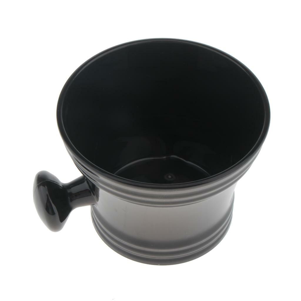 黑色刮鬍碗 Black Plastic Shaving Bowl