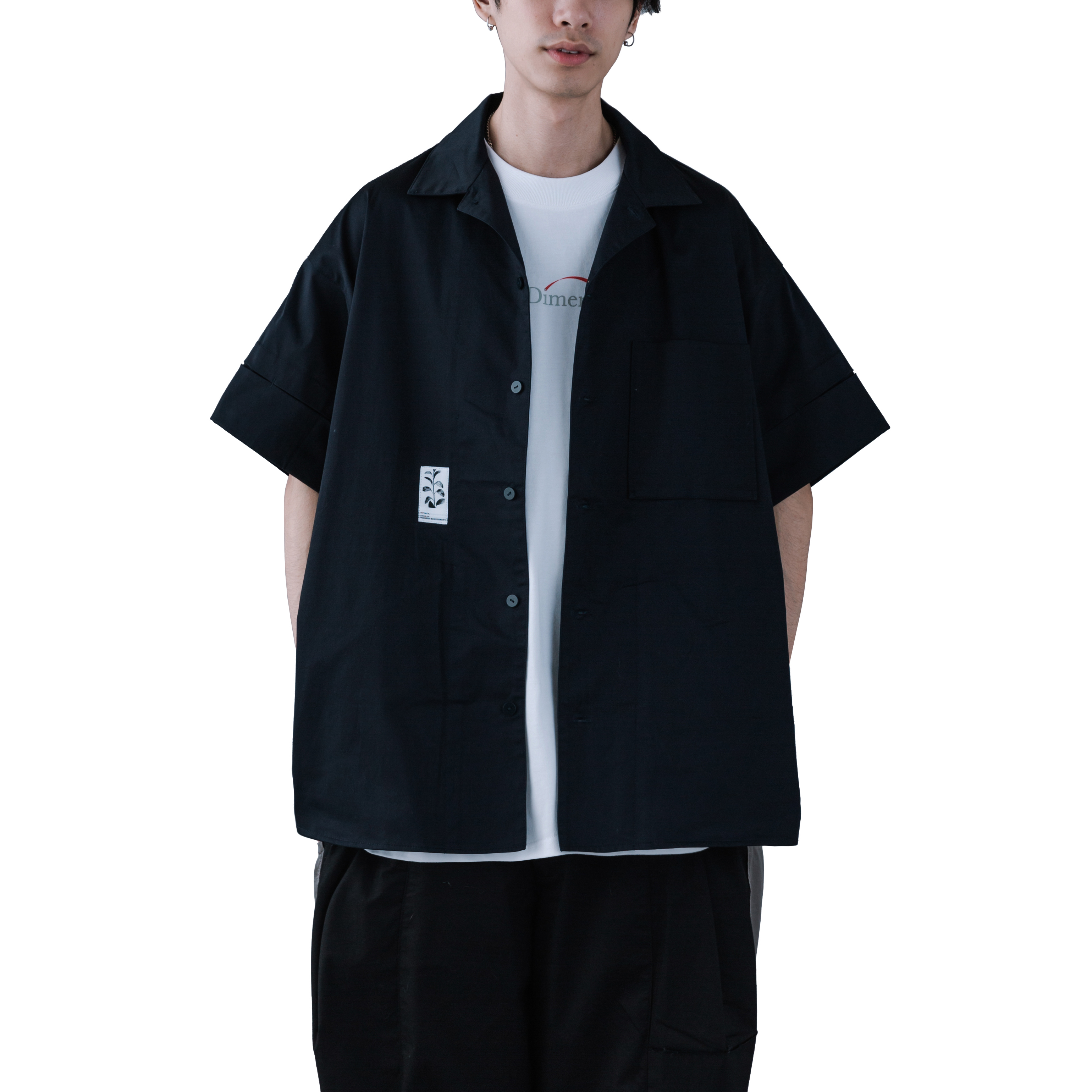 Melsign - Label Pocket Shirt - Navy