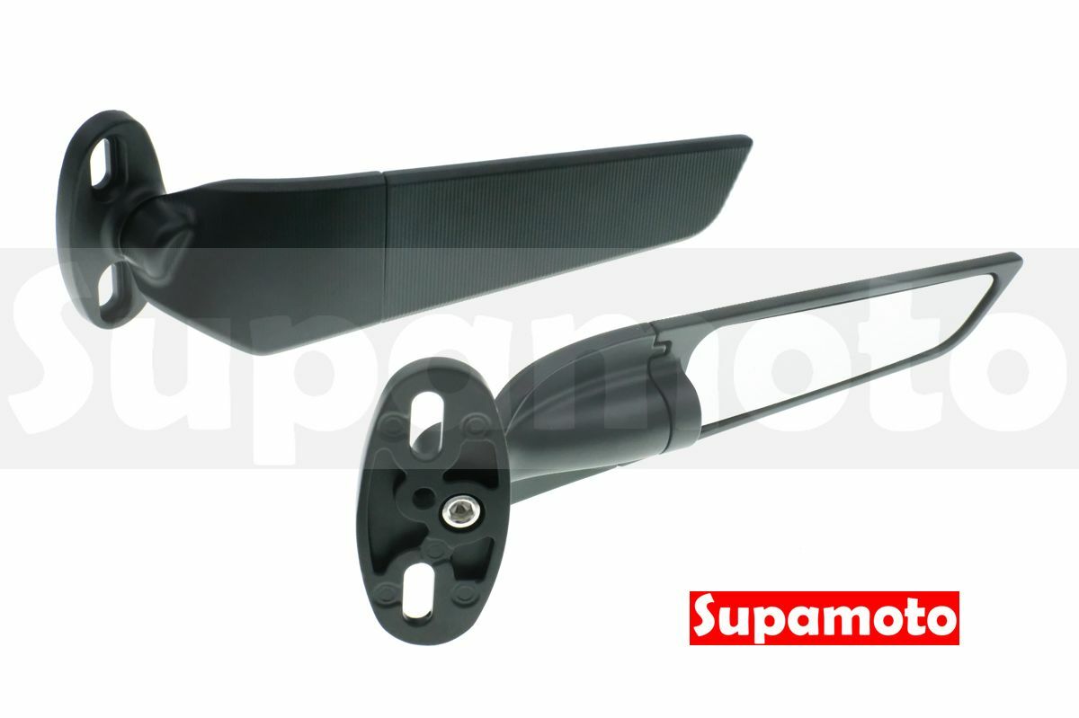 -Supamoto- 定風翼 後照鏡 M88 通用 改裝 後視鏡 仿賽 前移 大羊 速可達 檔車 重機 跑車 擾流 破風