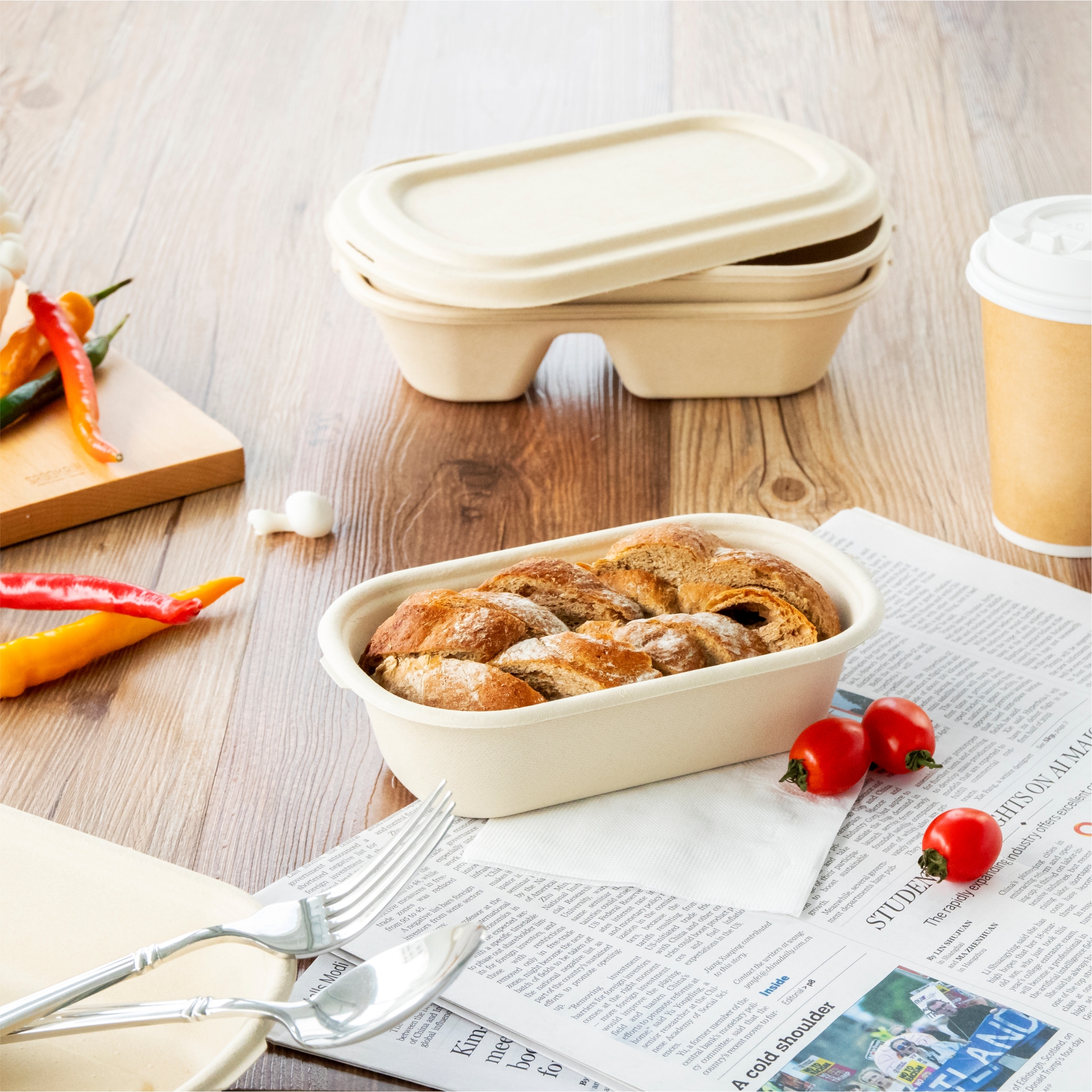 植纖餐盒 700ml 6號