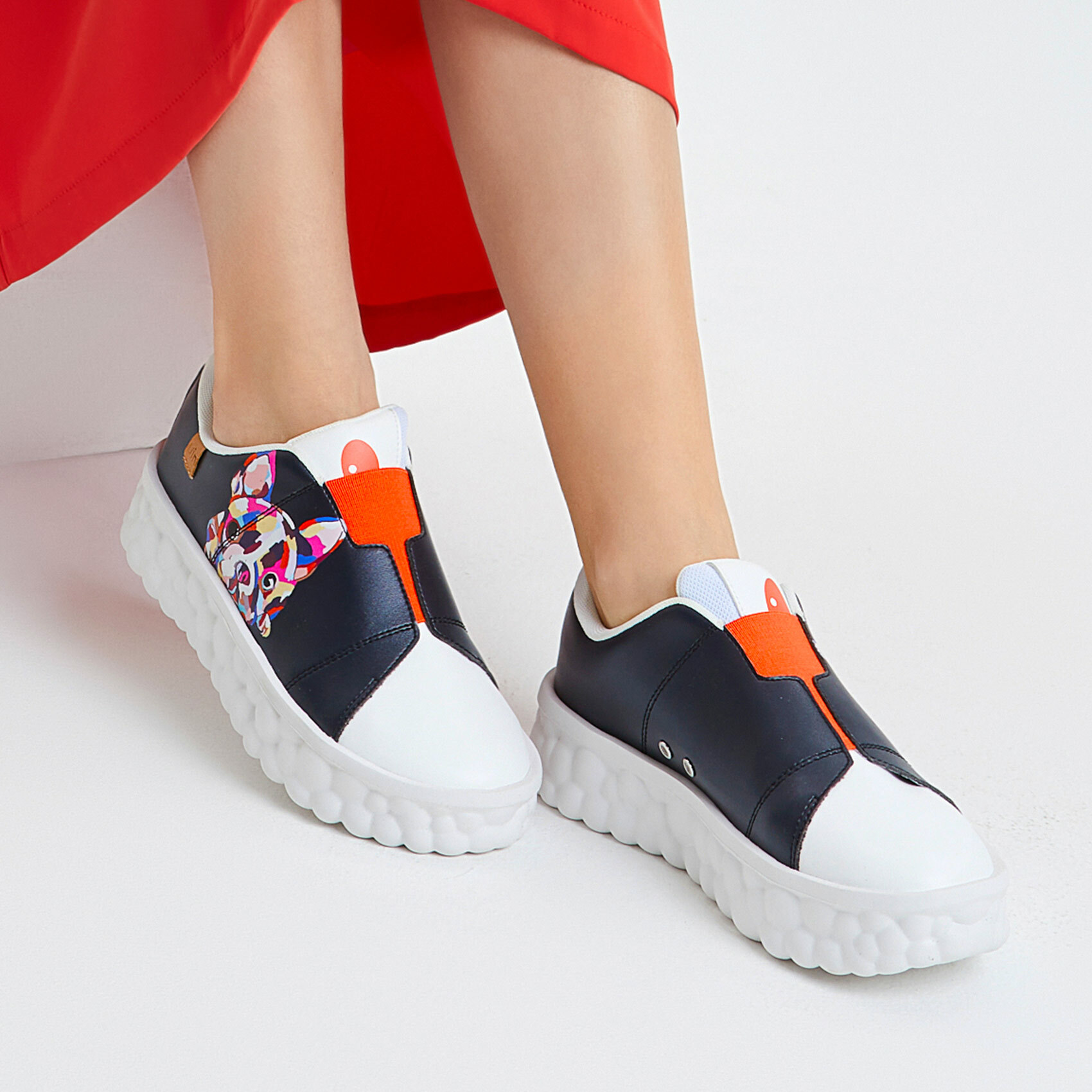 【 Uin 】西班牙原創設計 | 趴趴狗2 女鞋 彩繪鞋 休閒鞋 懶人鞋