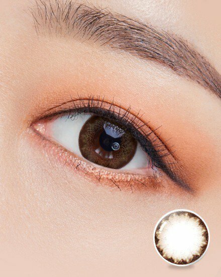 [散光] OLENS Ato 6 month Brown 半年抛棄散光彩妝隱形眼鏡｜每樽1片