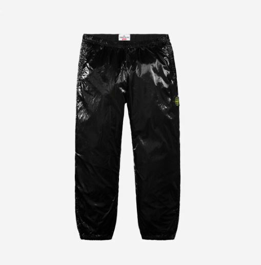 Supreme x Stone Island New Silk Light Pants Black - 19SS