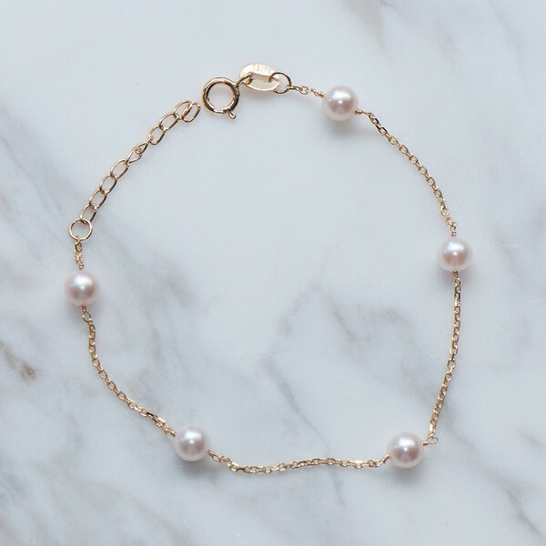 18K Stella Baby Akoya Pearl Bracelet