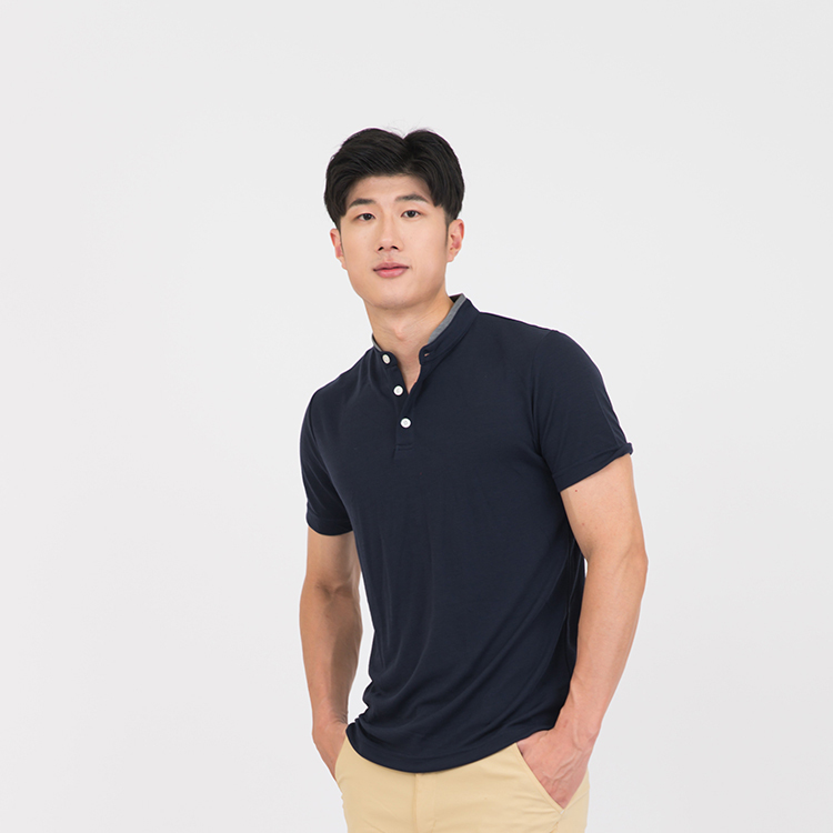 棉感機能奇異POLO-立領｜專注舒適同時不失專業感