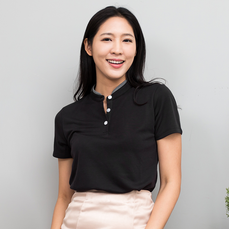 【零碼出清】棉感機能奇異POLO 換季買1送1!｜女版-立領  專注舒適同時不失專業感