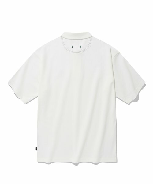 COVERNAT C Logo Wafen Cool Pique 短袖 白色